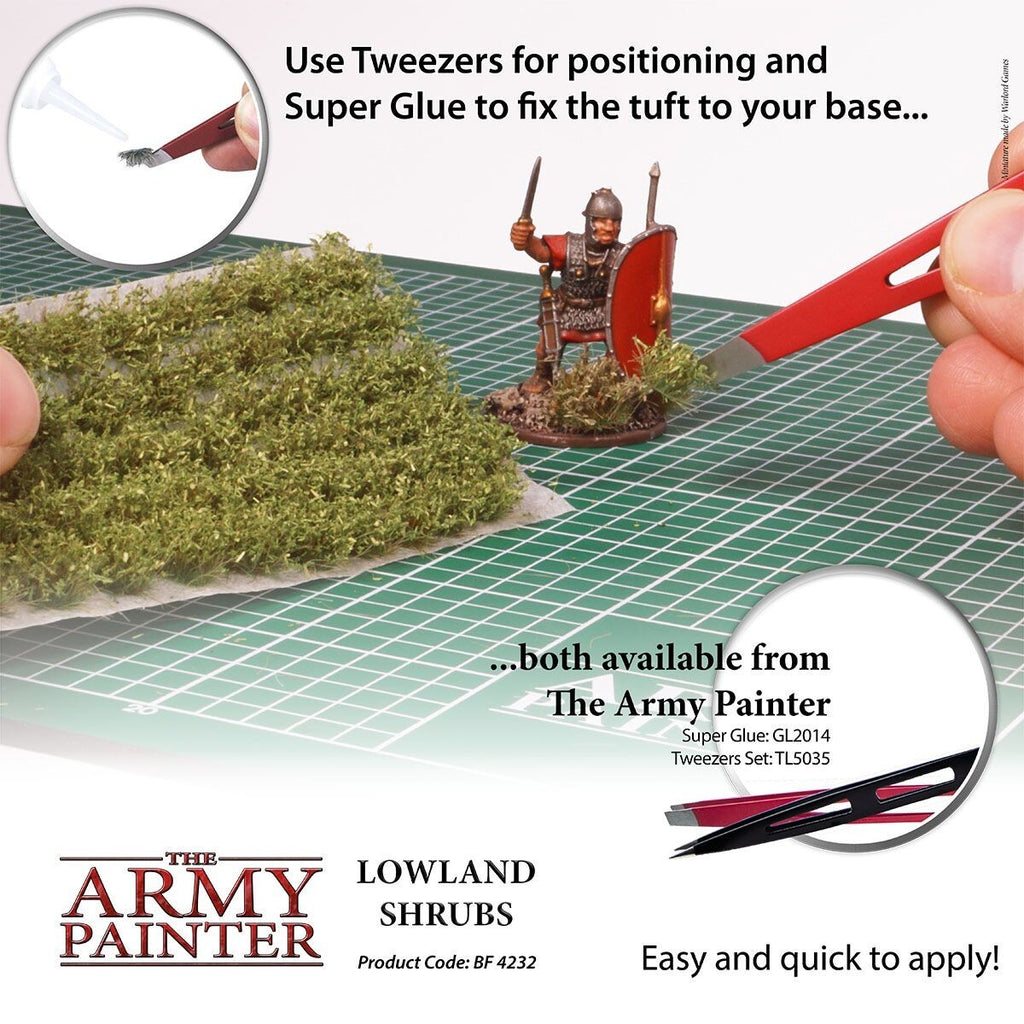 The Army Painter Battlefields Lowland Shrubs For Wargaming (77) Per Pack BF4232