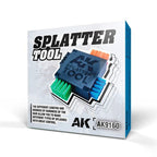 AK Interactive Multi Sided & Multi Coloured Plastic Model Splatter Tool - AK9160