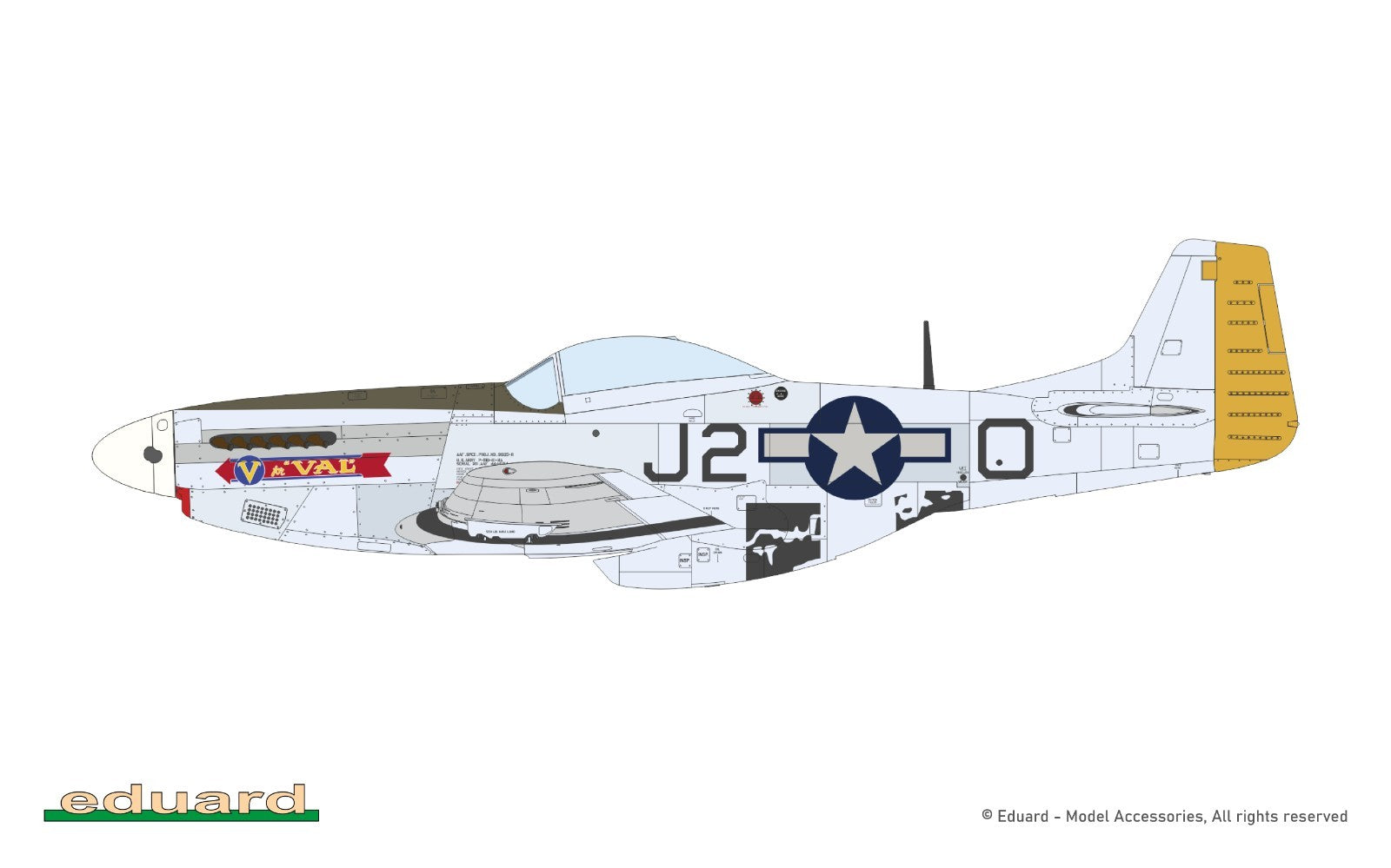 Eduard 1:48 P-51D Mustang Mighty Eighth 65th Fighter Wing Limited Edition 11196