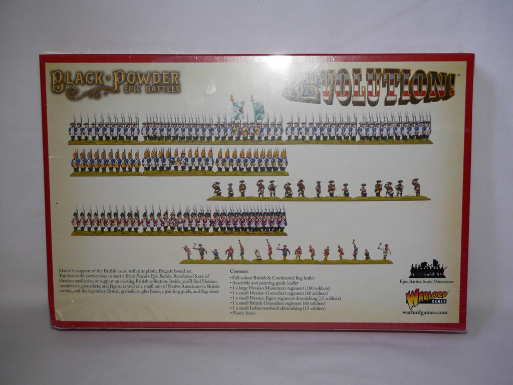 Black Powder Epic Battles Revolution 15mm Hessians & Allies Brigade - 312403407
