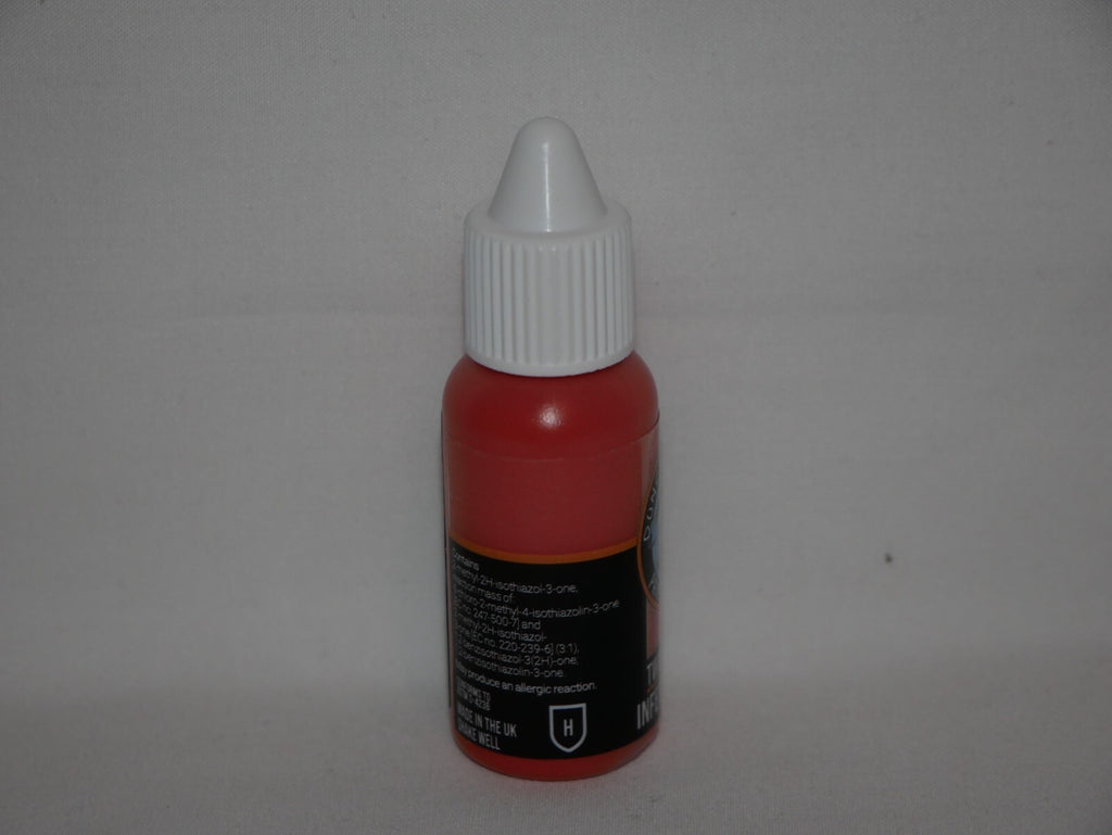 Duncan Rhodes Painting Academy Two Thin Coats Inferno Orange 15ml Bottle - 10126