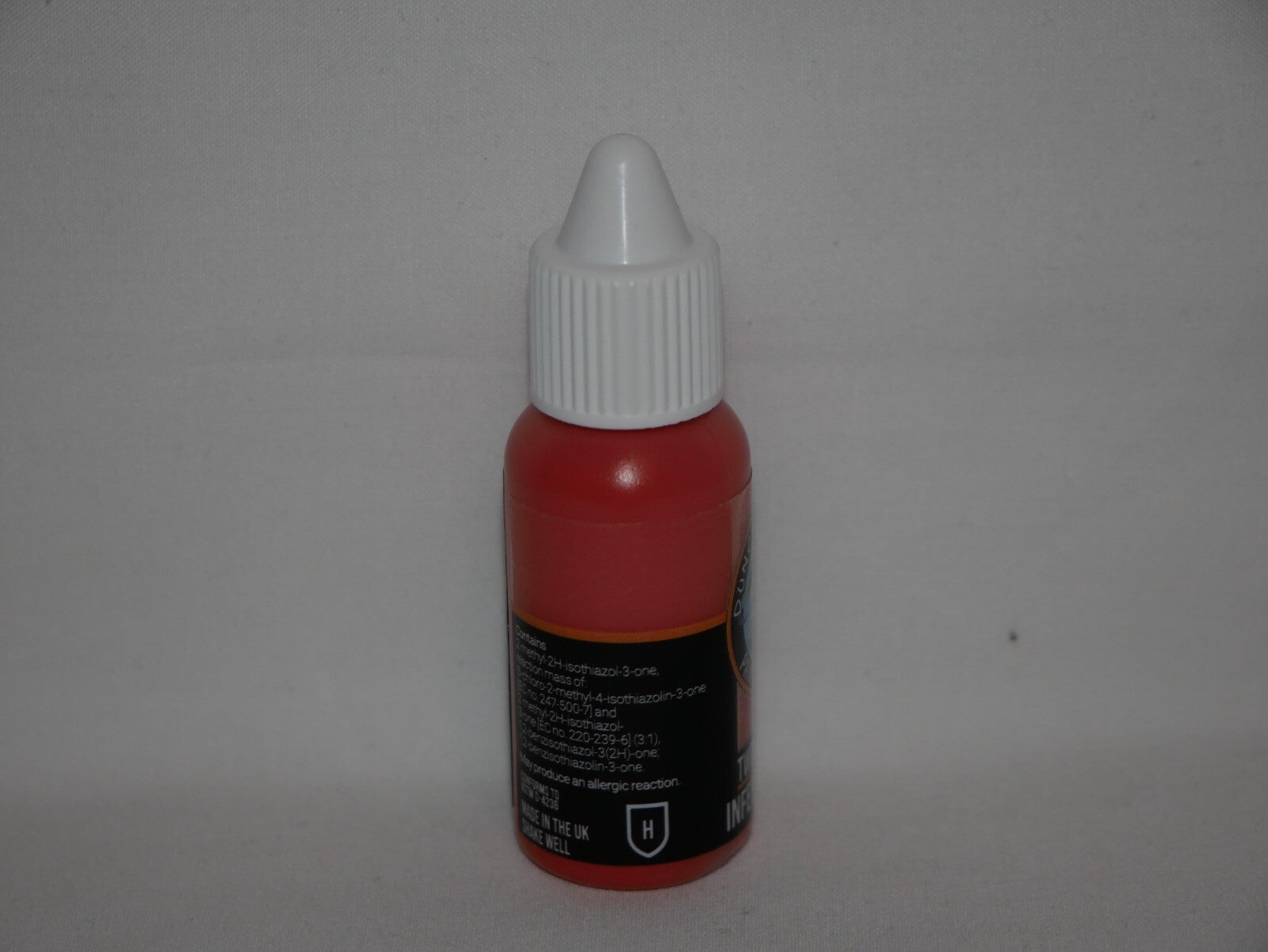 Duncan Rhodes Painting Academy Two Thin Coats Inferno Orange 15ml Bottle - 10126