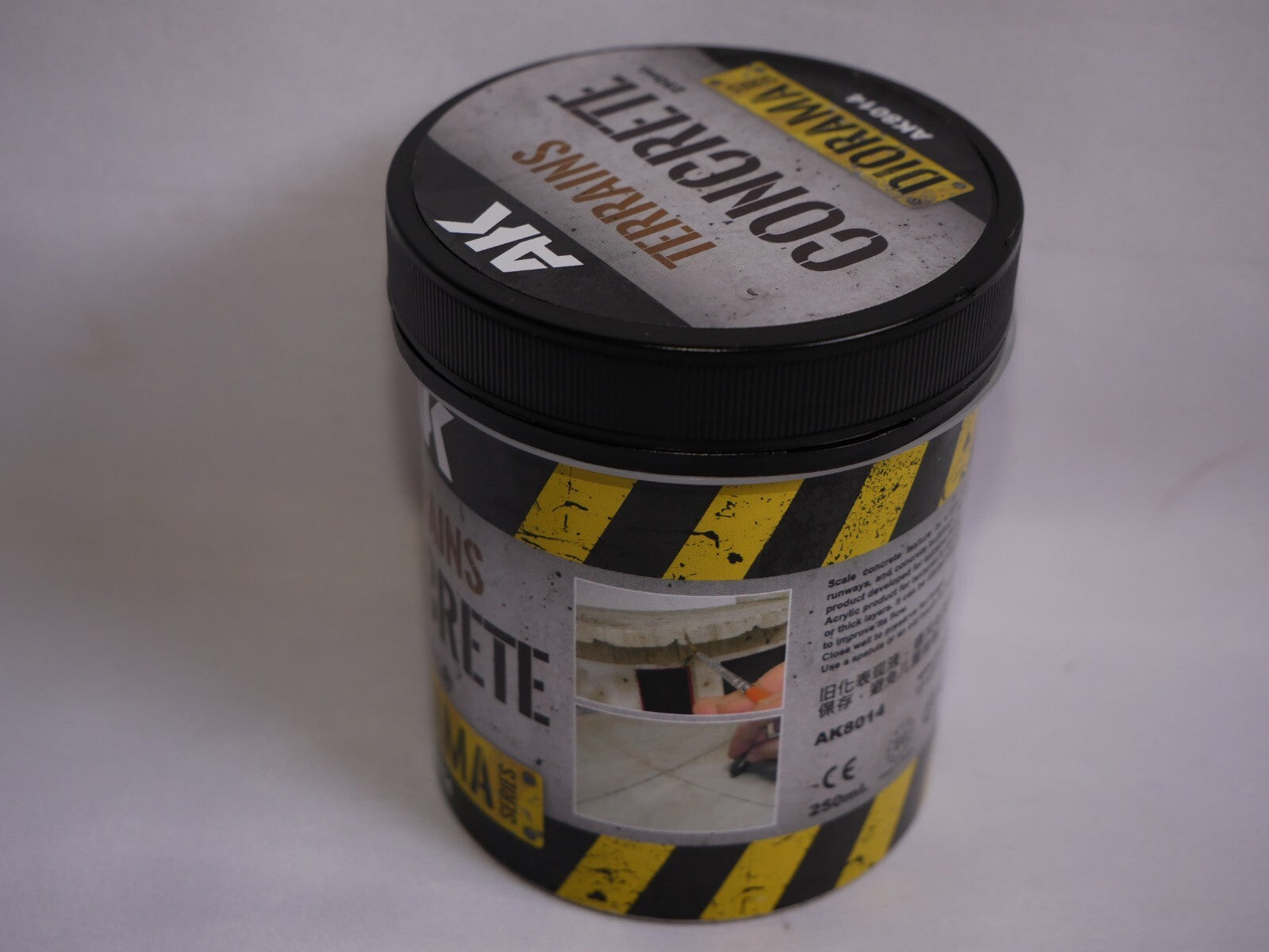 AK Interactive Diorama Terrains Scale Concrete Texture Acrylic 250ml Tub  AK8014