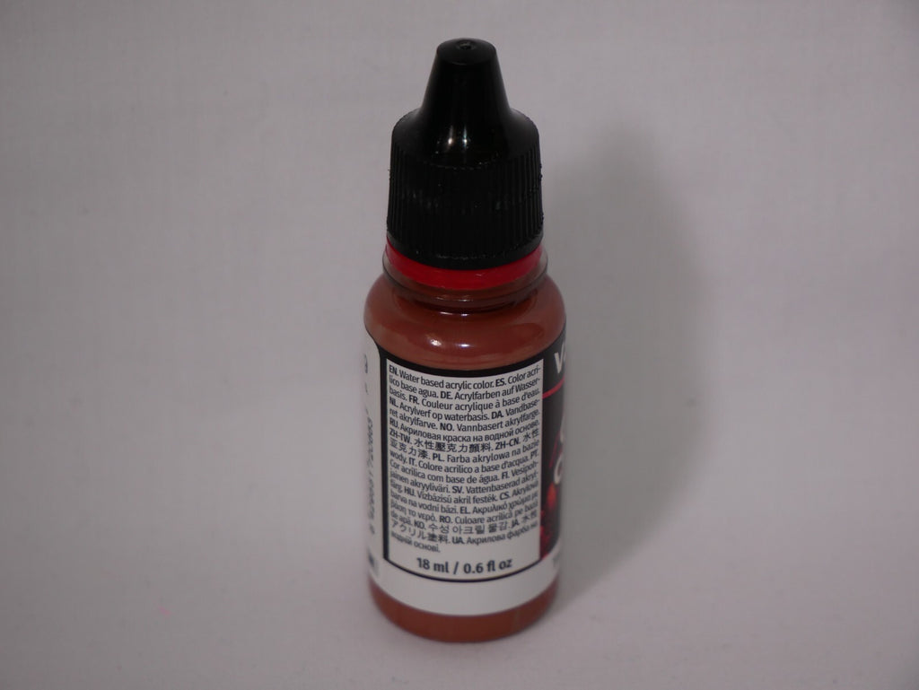 Vallejo Game Color Acrylic Paint Range Tan 18ml/0.6 fl oz Dropper Bottle 72.066