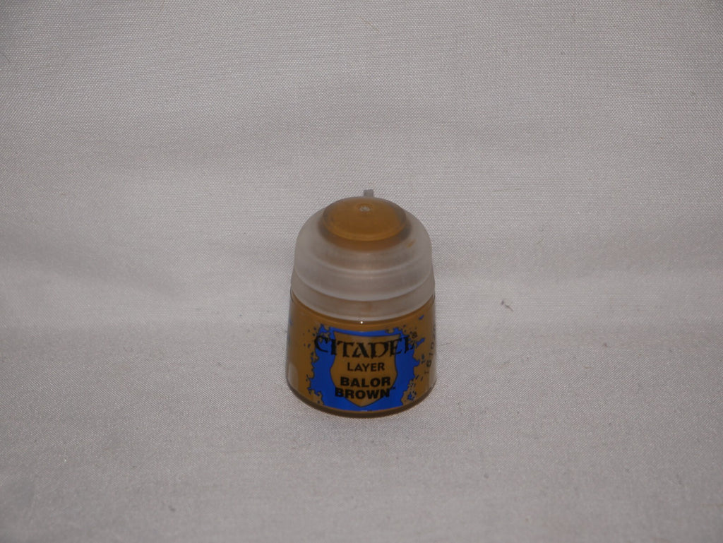 Citadel Colour Layer Balor Brown Acrylic 12ml/0.40 fl oz Paint Pot - (22-43)