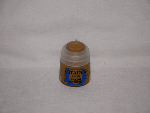Citadel Colour Layer Balor Brown Acrylic 12ml/0.40 fl oz Paint Pot - (22-43)