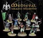 Victrix Medieval Warriors 28mm Scale Hard Plastic Islamic Infantry Models VXM002
