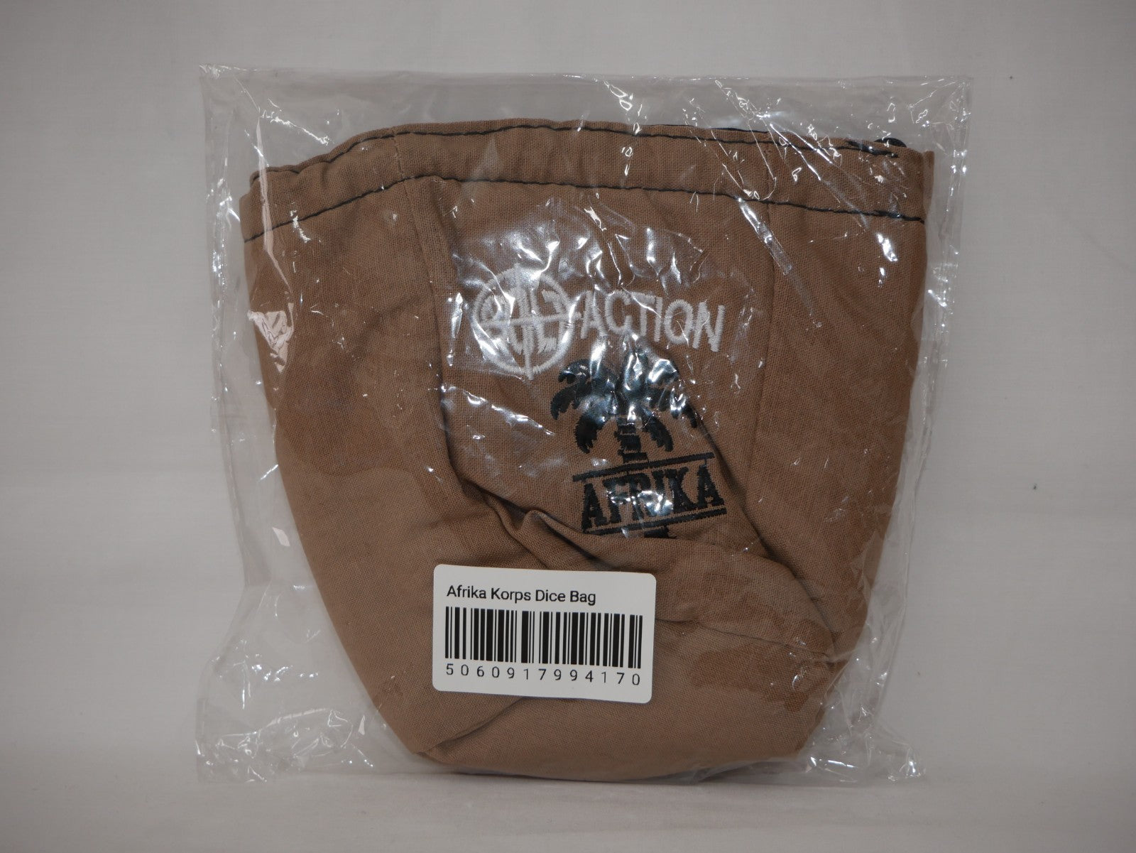 Warlord Games Bolt Action WWII German Afrika Korps Order Dice Bag - WGB-BAG-20