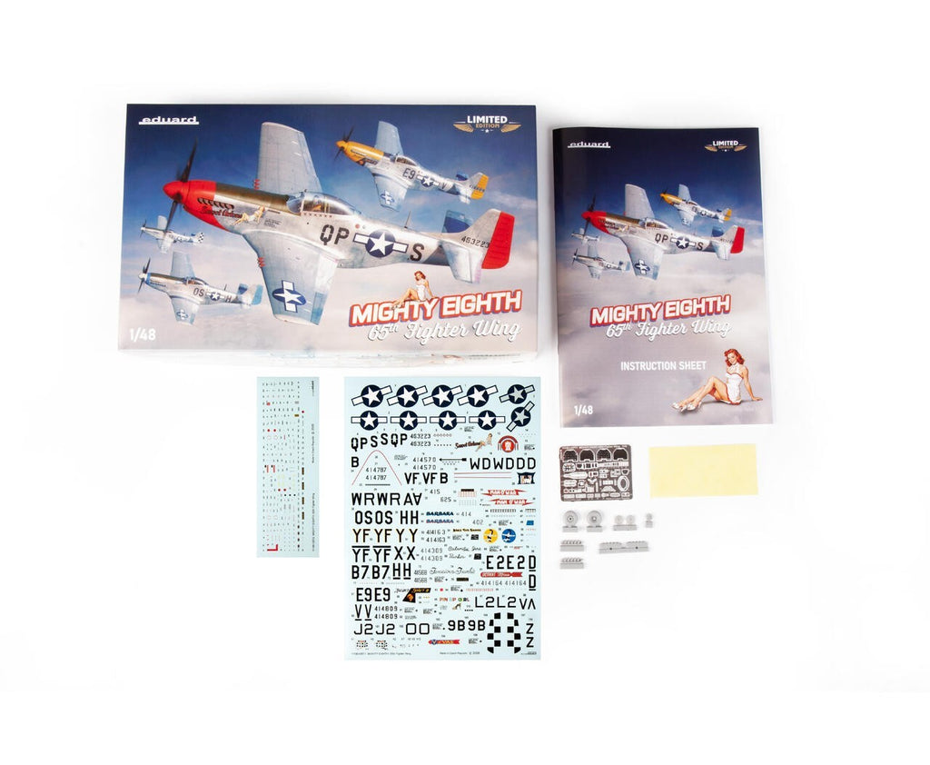 Eduard 1:48 P-51D Mustang Mighty Eighth 65th Fighter Wing Limited Edition 11196