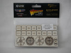 Warlord Games Bolt Action Laser Cut MFD Artillery Zeroing In Markers - 408800009