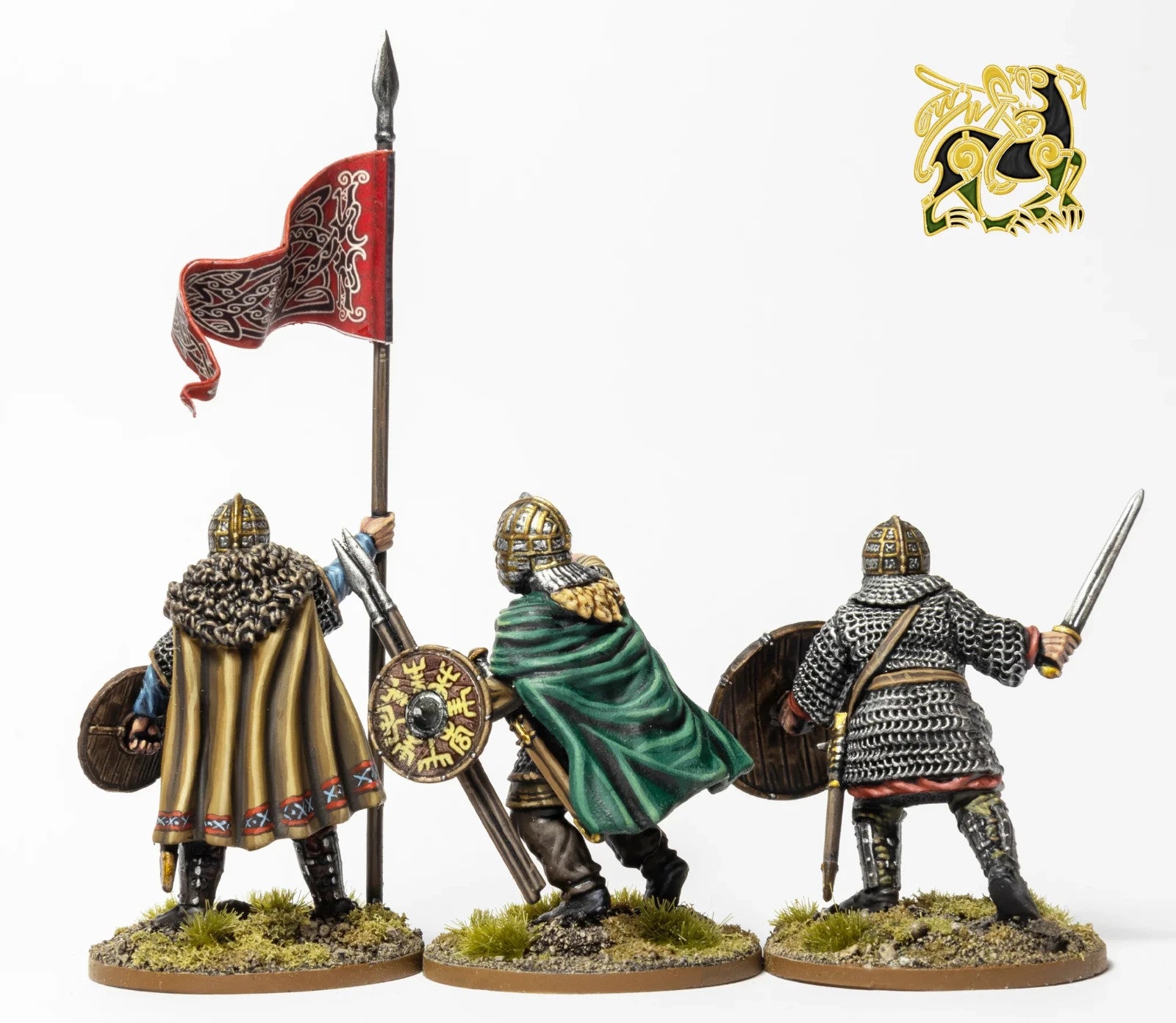 Victrix 1:56 (28mm) Scale Hard Plastic Early Saxon Warriors Warband - VXWB002