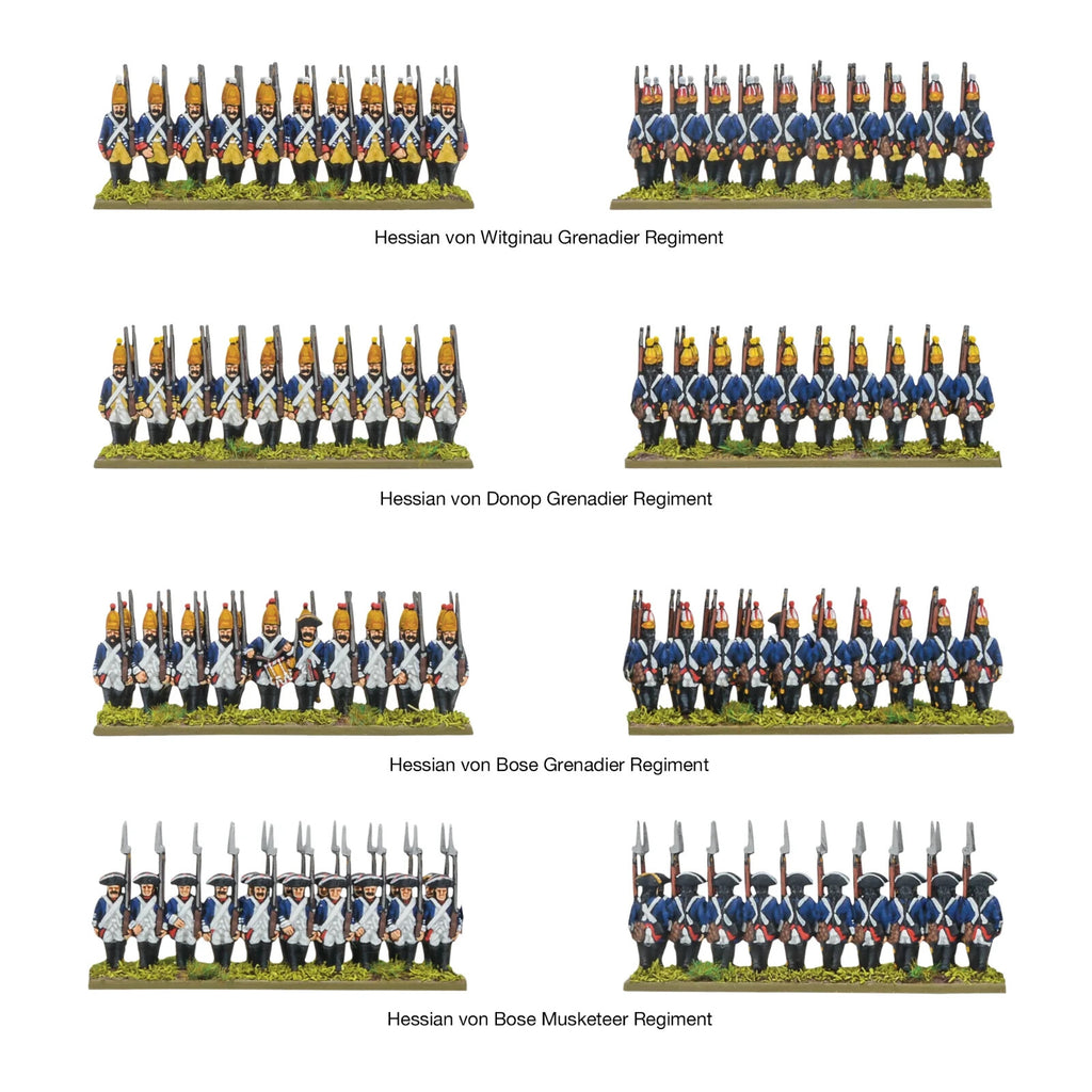 Black Powder Epic Battles Revolution 15mm Hessians & Allies Brigade - 312403407
