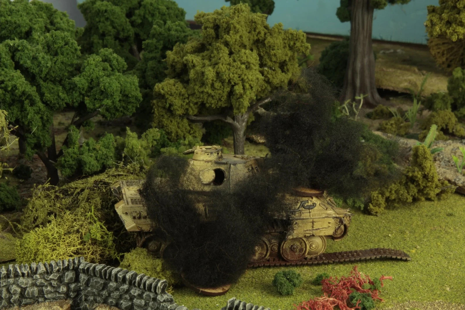 Warlord Games Bolt Action 1:56 Tabletop Wargaming Tank Damage Makers - WG-DAM-01