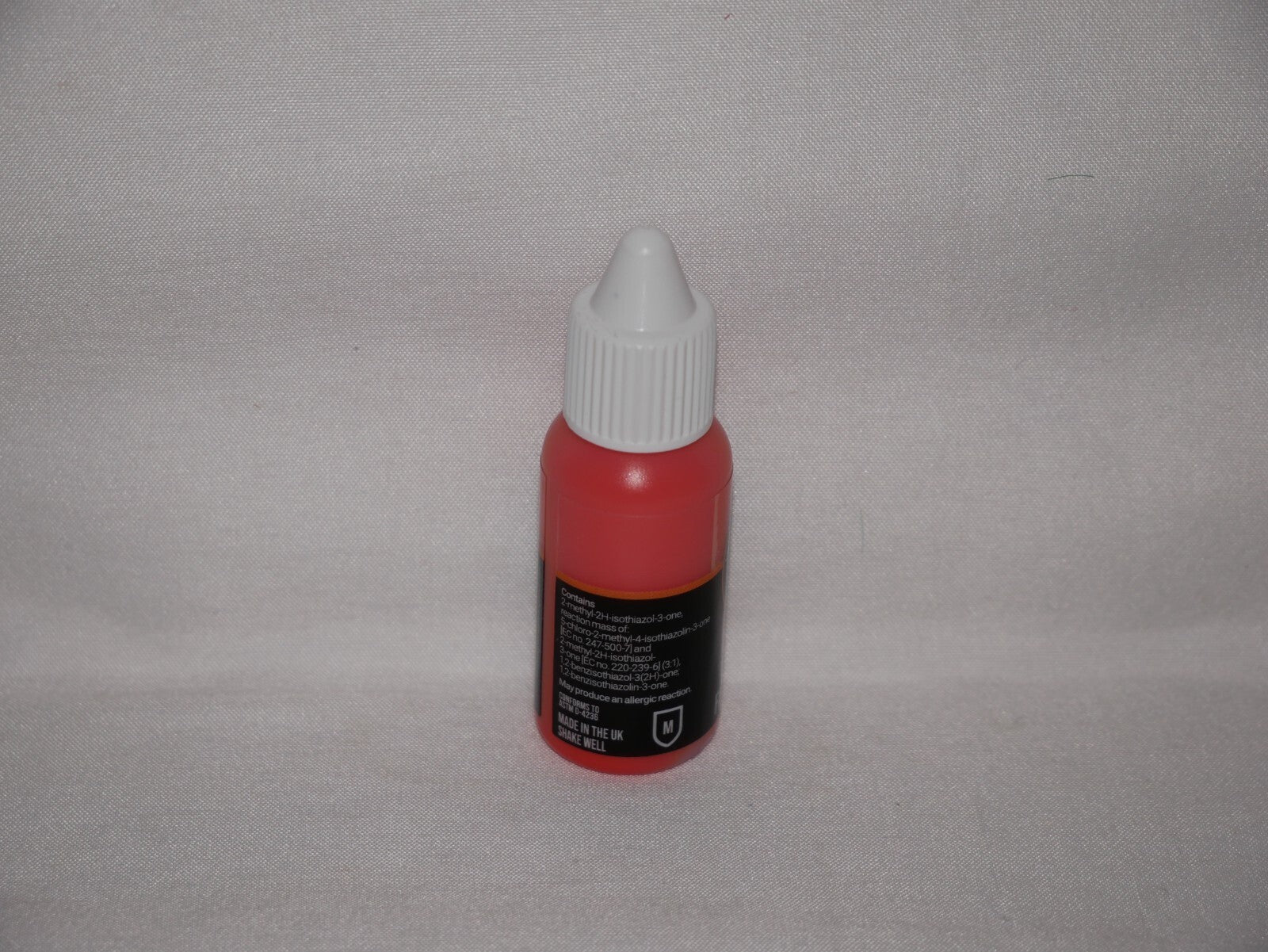 Duncan Rhodes Painting Academy Two Thin Coats Fanatic Orange 15ml Dropper 10011