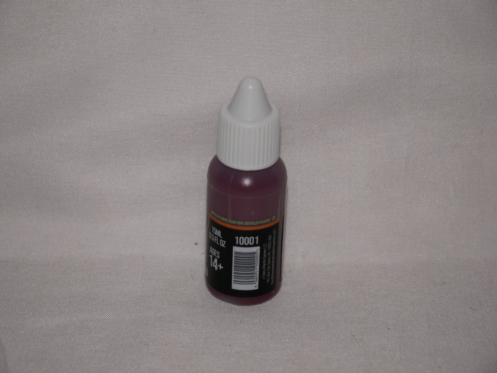 Duncan Rhodes Painting Academy 'Two Thin Coats' Berserker Red 15ml Bottle 10001