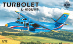 Eduard Heavy Retro 1:72 Scale Turbolet L-410UVP Plastic Model Aircraft Kit 2148