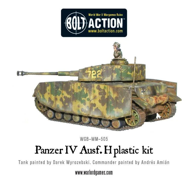 Warlord Games Bolt Action 1:56 WWII German Panzer IV Ausf. F1/G/H - (402012010)