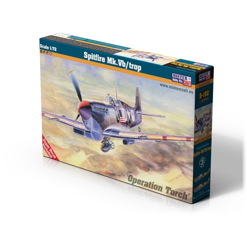 MisterCraft Hobby Kits 1:72 (D-192) Spitfire MK.Vb/Trop 'Operation Torch' 041922