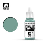 Vallejo Model Color Light Green Blue Acrylic 17ml/0.57 fl oz Dropper 70.972