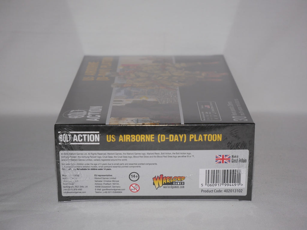 Warlord Games Bolt Action 1:56 WWII US Army Airborne (D-Day) Platoon - 402013102