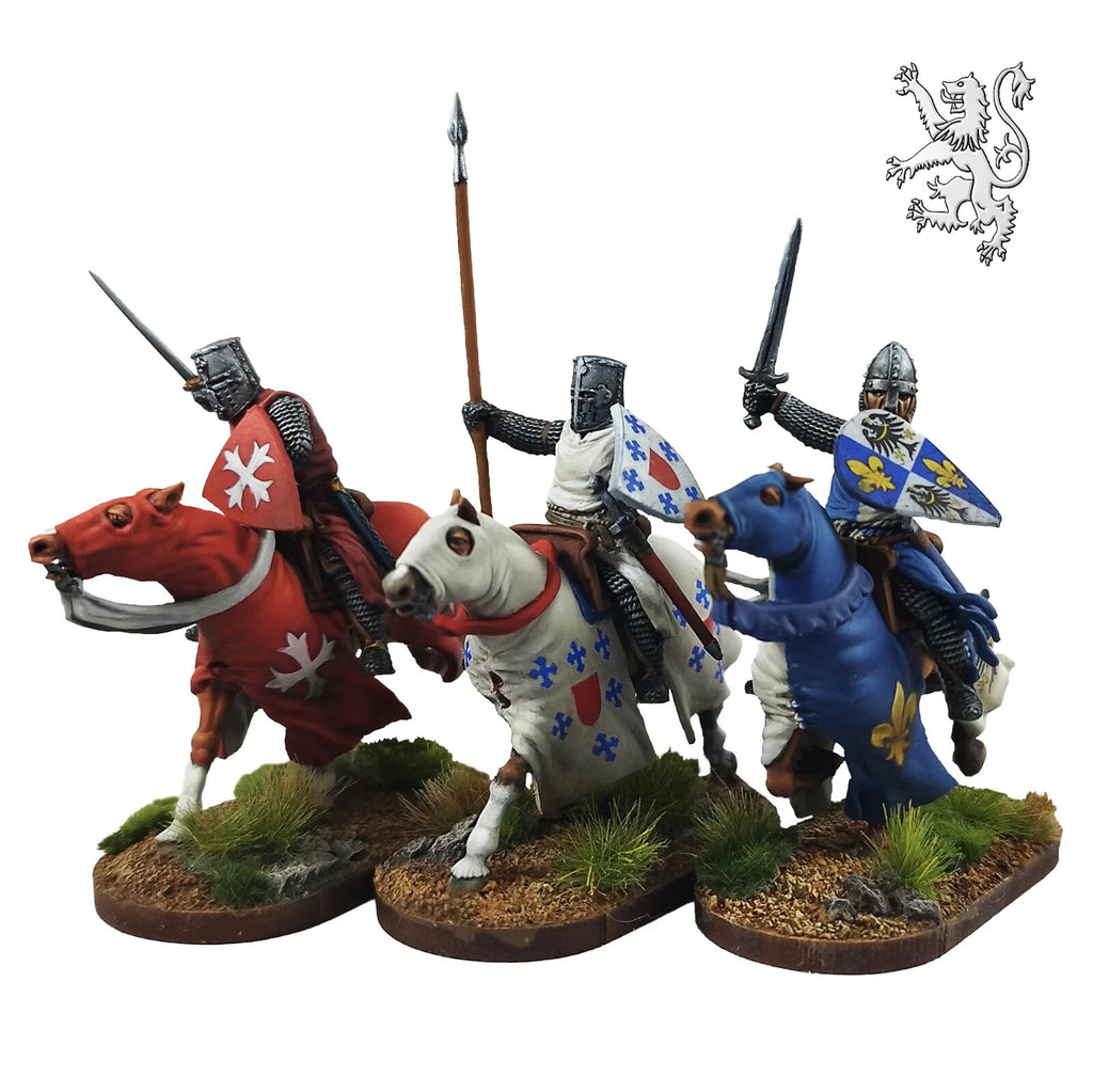 Victrix 28mm Hard Plastic Medieval Knights Late 12th To Mid 13th Century VXM001