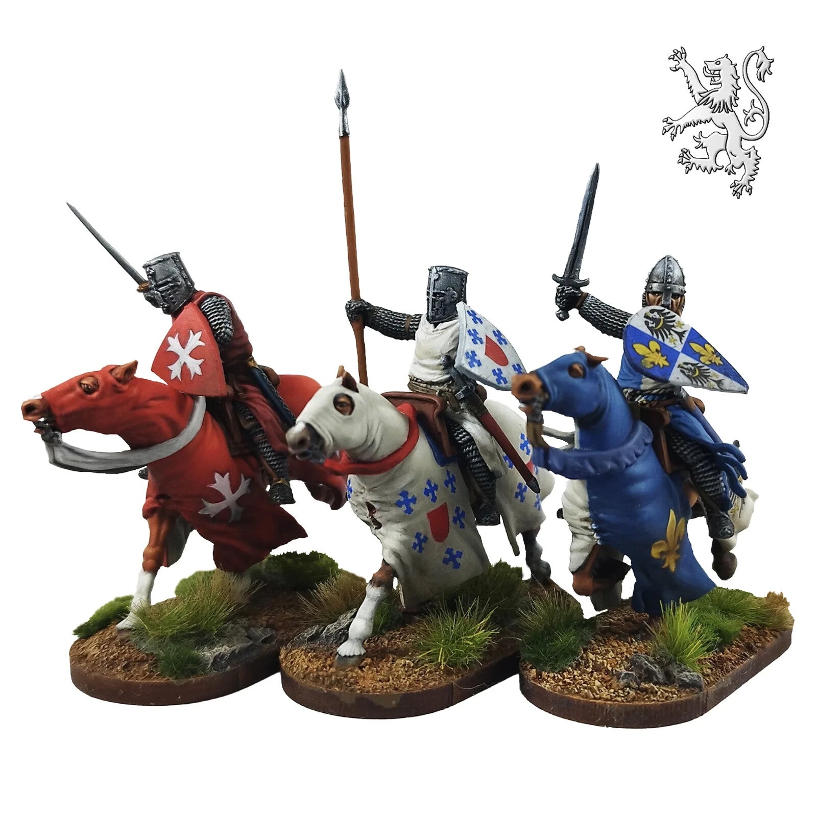 Victrix 28mm Hard Plastic Medieval Knights Late 12th To Mid 13th Century VXM001