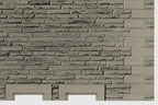 Superquick Kits 1:76 Scale Grey Sandstone Walling Coursers Style For HO/OO - D10