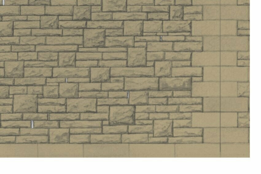 Superquick Kits 1:76 Scale Grey Rubble Walling Scaled For HO/OO - D12