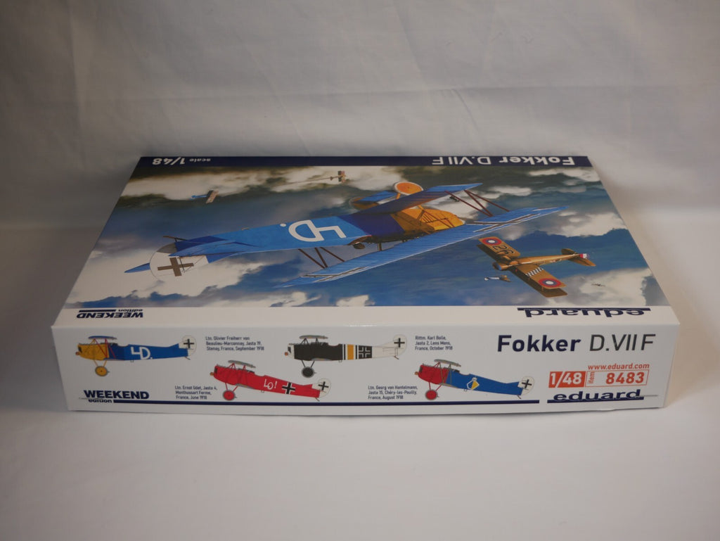 Eduard 1:48 Scale Plastic Kits World War 1 Fokker D. VIIF Weekend Edition - 8483