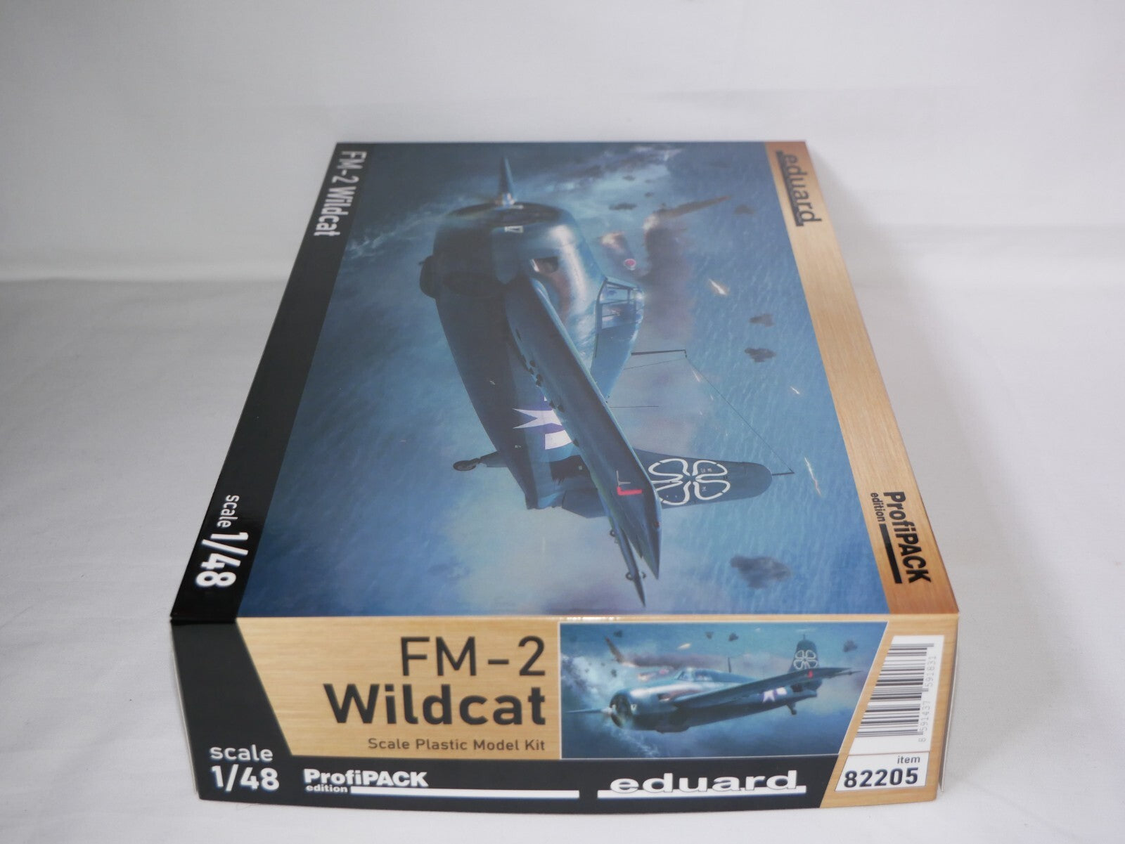Eduard 1:48 Scale WWII Grumman FM-2 Wildcat ProfiPACK Edition Model Kit - 82205