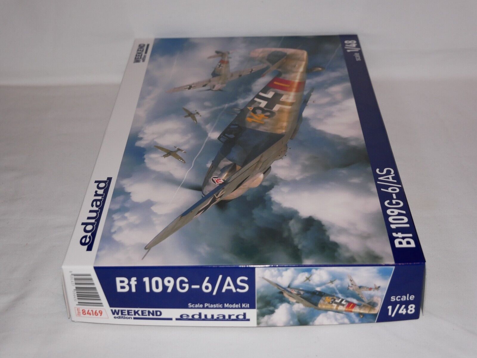 Eduard 1:48 Scale WWII Messerschmitt Bf 109G-6/AS Weekend Edition Kit - 84169