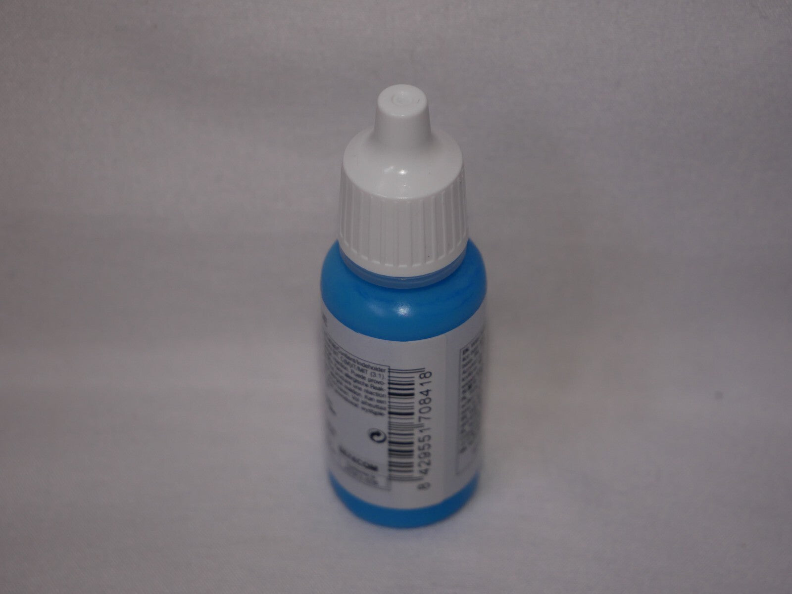 Vallejo Model Color Andrea Blue Acrylic 17ml/0.57 fl oz Dropper Bottle - 70.841
