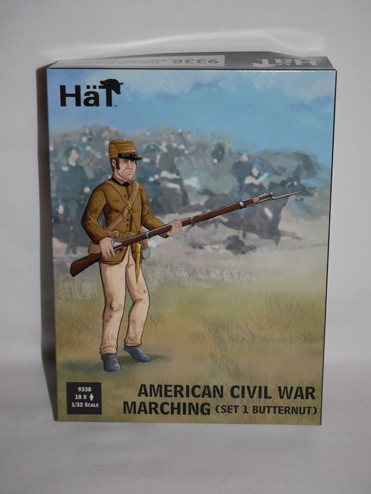 Hat Industrie 1:32 Scale American Civil War Marching (Set 1 Butternut) - 9338