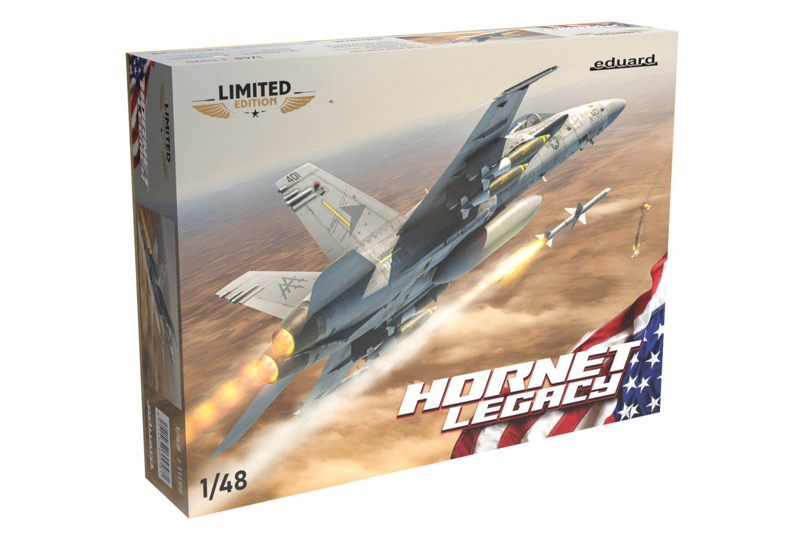 Eduard 1:48 Scale McDonnell Douglas F/A-18C Hornet Legacy Limited Edition 11195