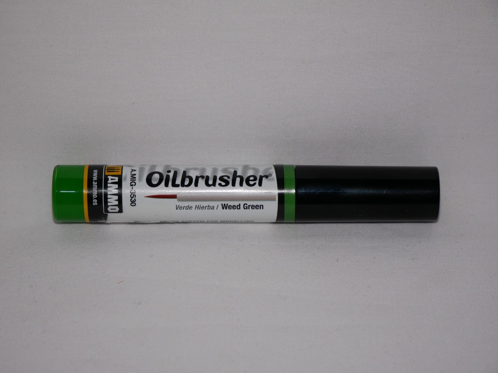 Ammo By Mig Jimenez Weed Green Oilbrusher With Fine Brush Applicator A.MIG-3530