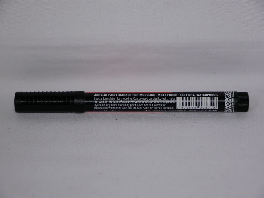 AK Interactive Real Colors Acrylic Fast Dry Marker Pens Orange RAL 2004 - RCM005