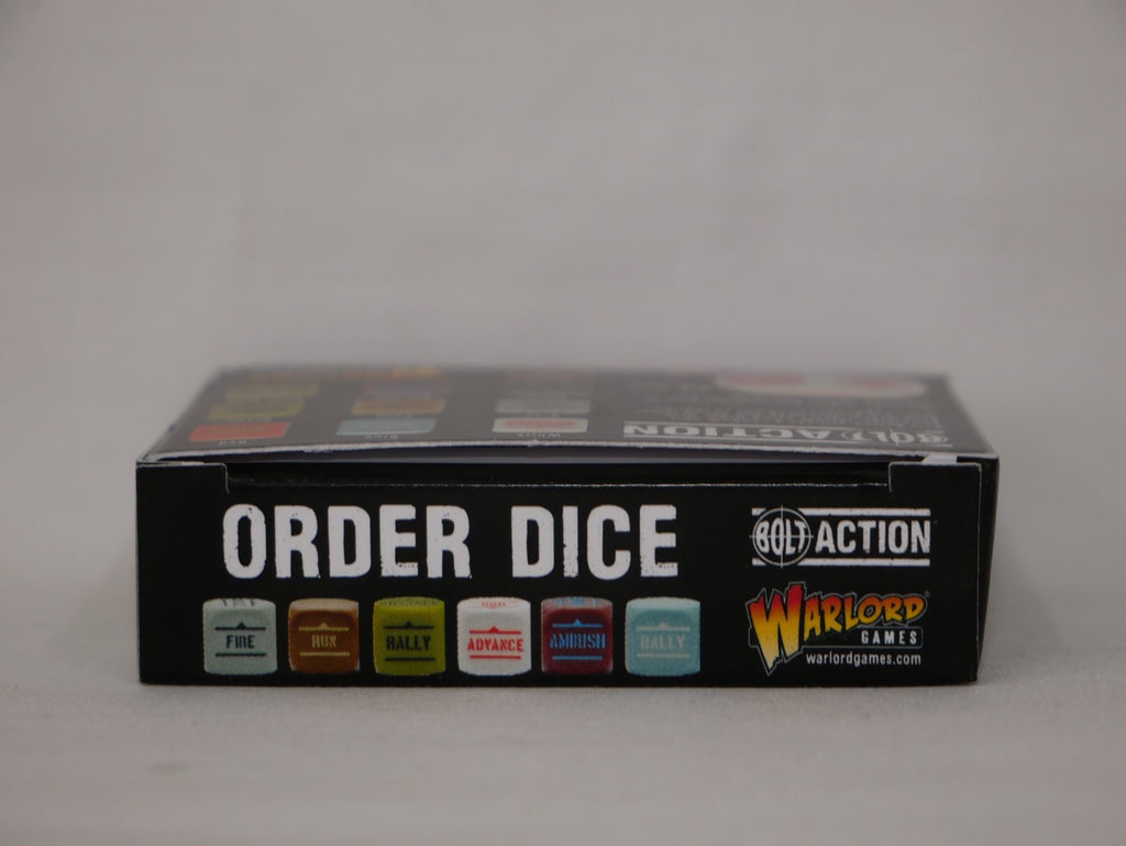 Warlord Games Bolt Action 1:56 Scale 12x Blue Coloured Order Dice - (402616014)
