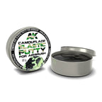 AK Interactive Camouflage Elastic Putty For Airbrushing 80g Metal Tub - AK8076