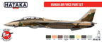 Hataka Red Line Optimised For Airbrush Iranian Air Force Paint Set - (HTK-AS119)