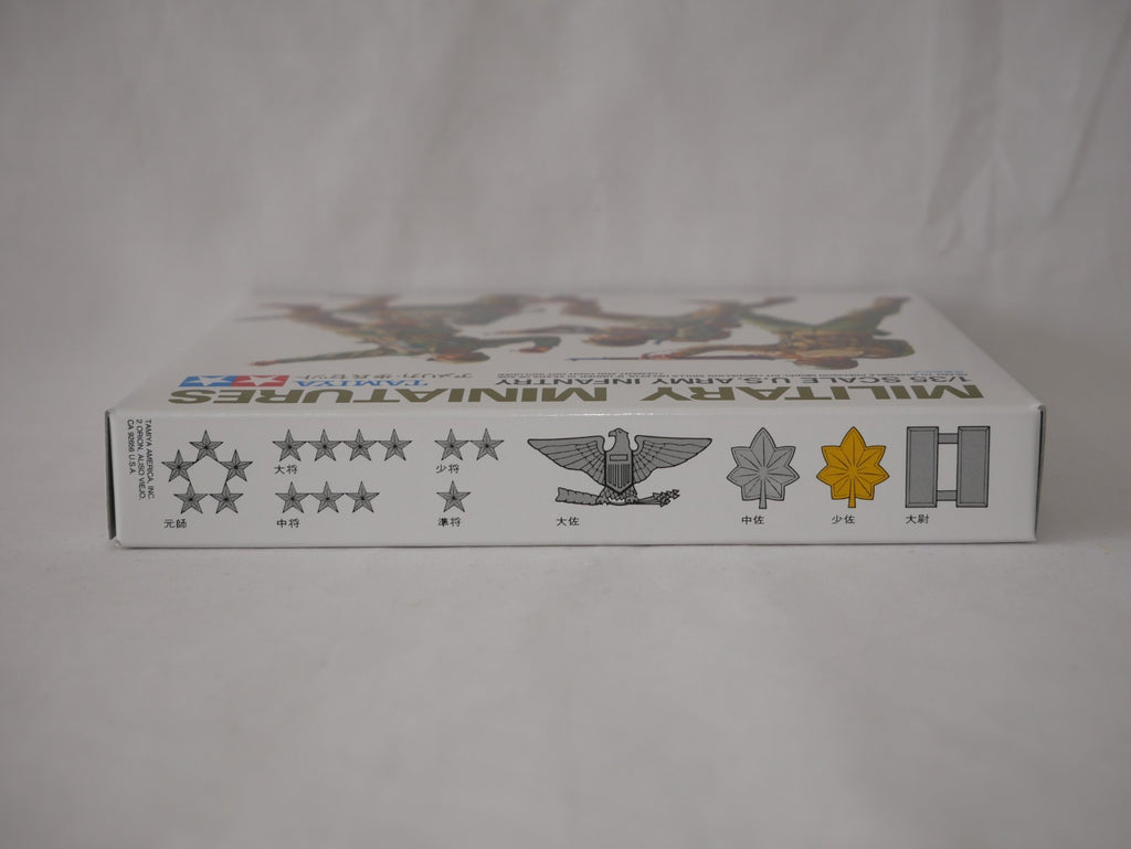 Tamiya Military Miniatures 1:35 Scale WWII US Army Infantry Plastic Kit - 35013