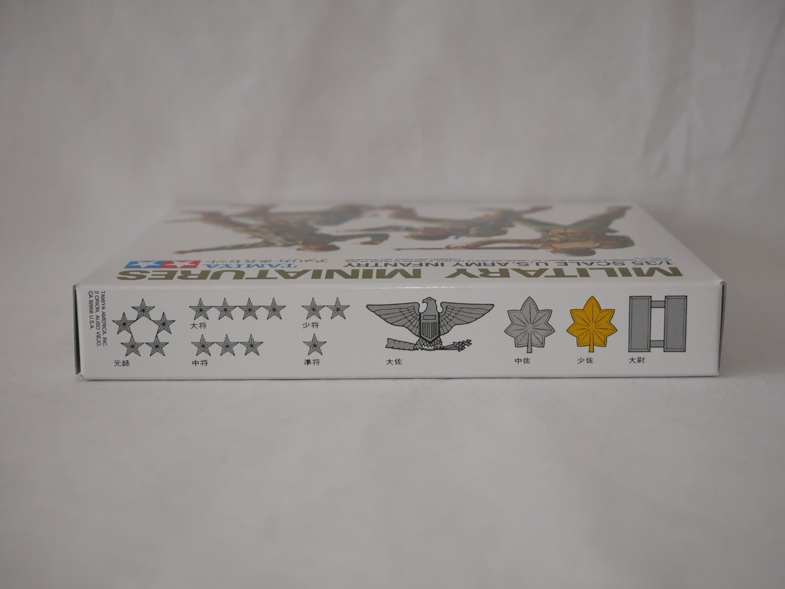 Tamiya Military Miniatures 1:35 Scale WWII US Army Infantry Plastic Kit - 35013