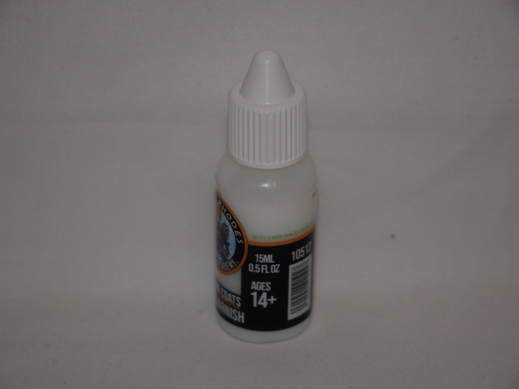 Duncan Rhodes Painting Academy Two Thin Coats Gloss Varnish 15ml Bottle - 10512