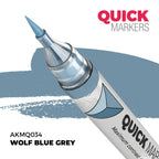 AK Interactive Acrylic Quick Gen Markers For Tabletop Wargames Wolf Blue Grey - AKMQ034