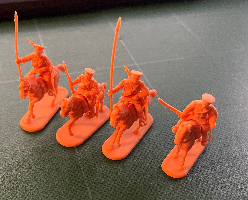 Hat Industrie 1:72 Scale World War 1 (WW1) Russian Cavalry Plastic Models - 8314