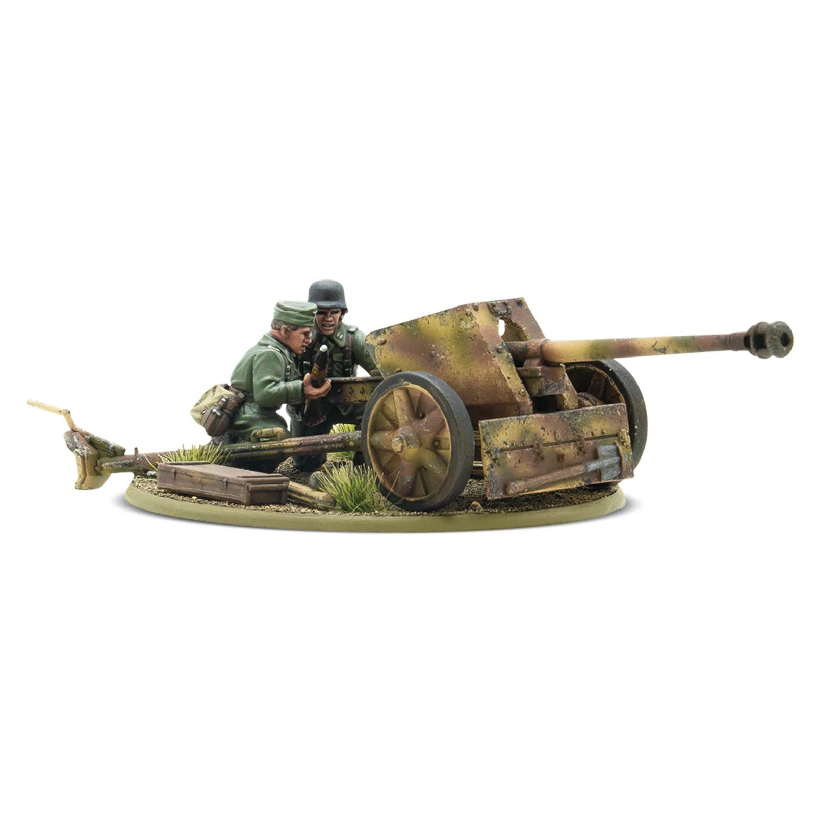Warlord Games Bolt Action 1:56 Scale German Heer PaK 40 Anti-Tank Gun - 402012057