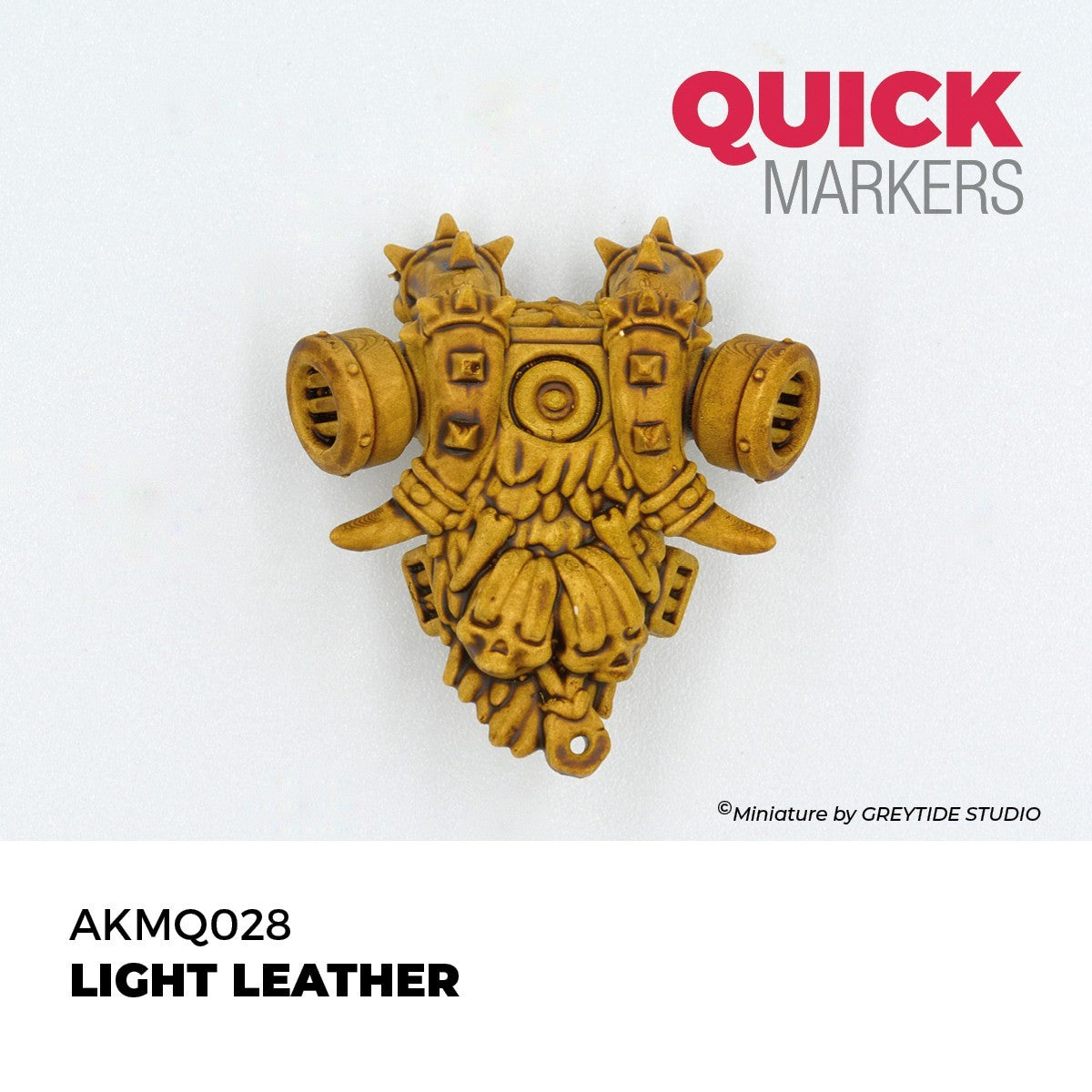 AK Interactive Acrylic Quick Gen Markers For Tabletop Wargaming Light Leather - AKMQ028