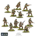 Warlord Games Bolt Action 1:56 US Ranges WWII Elite Light Infantry - 402013016