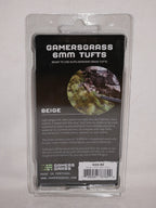 Gamers Grass Wild Beige 6mm Tufts For Wargaming Mini Bases (70) Per Pack GG6-BE