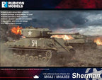 Rubicon Models 1:56 (28mm) Scale WWII US M4A3(76)W / M4A3E8 Sherman - 280042