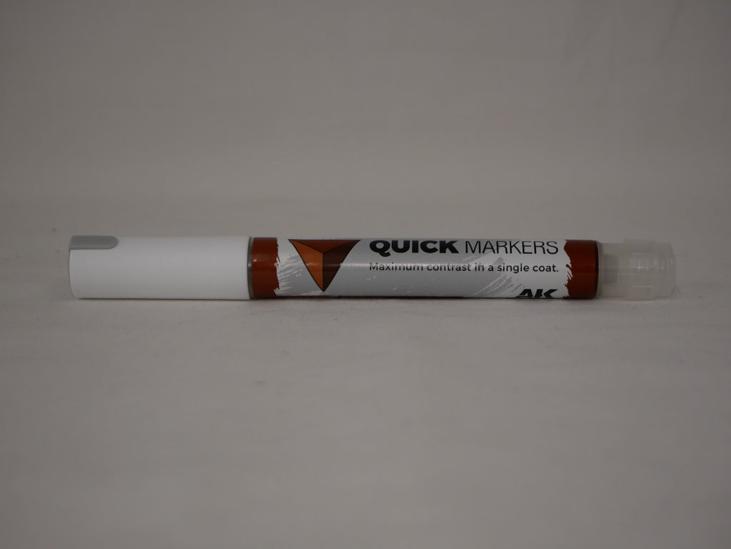 AK Interactive Acrylic Quick Gen Markers For Tabletop Wargaming Orange Brown - AKMQ023